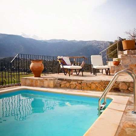 Stone Built Villa Galatia, Poolside & Perfect View Kares Екстер'єр фото