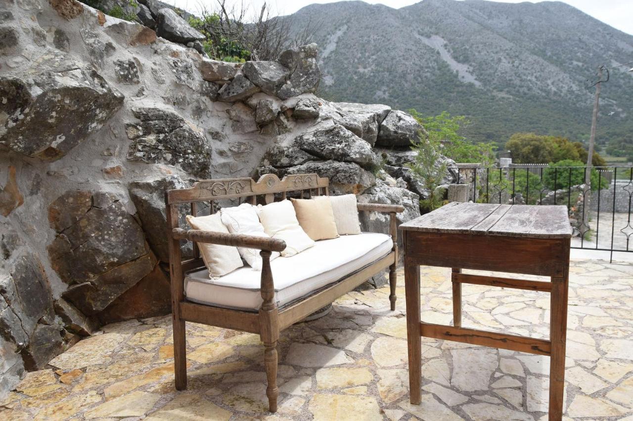 Stone Built Villa Galatia, Poolside & Perfect View Kares Екстер'єр фото