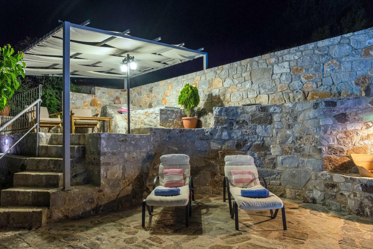 Stone Built Villa Galatia, Poolside & Perfect View Kares Екстер'єр фото