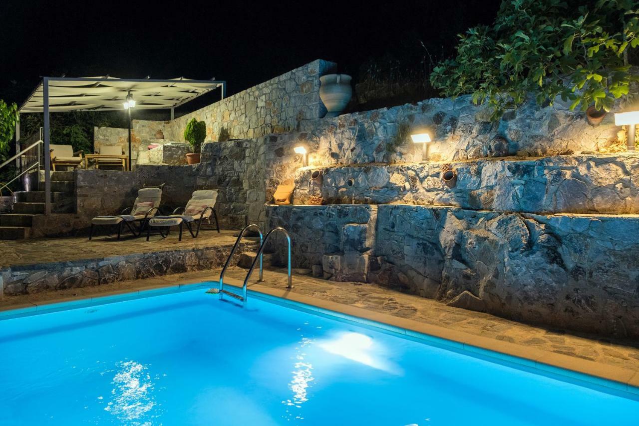 Stone Built Villa Galatia, Poolside & Perfect View Kares Екстер'єр фото